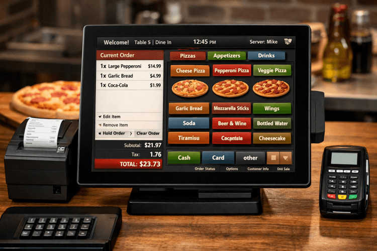 Pepperoni Point of Sale